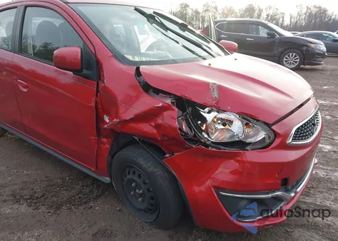 2020 Mitsubishi Mirage Es z USA, uszkodzony, nr VIN ML32A3HJ9LH004660